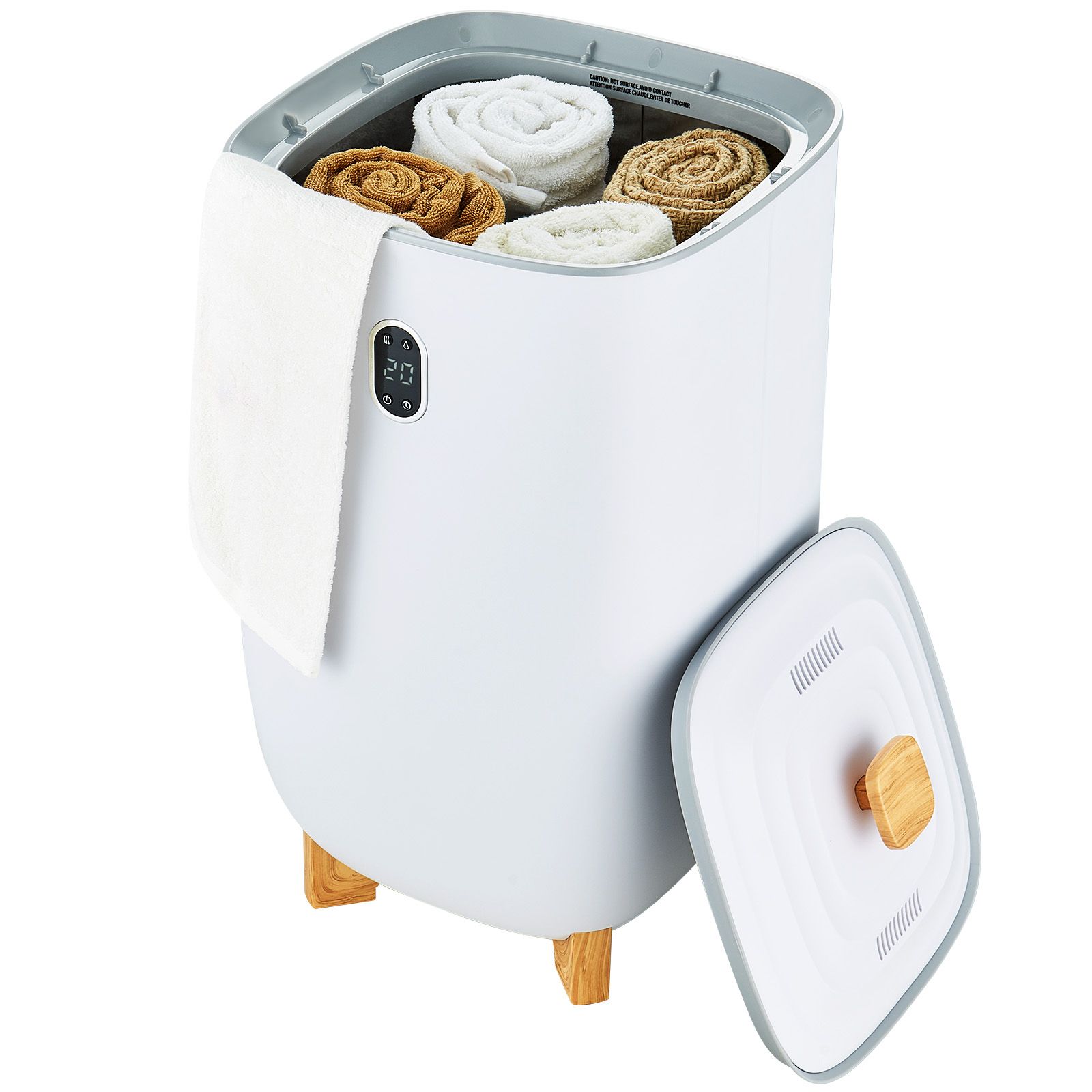Handtuchwärmer (35 Liter) Für Badezimmer Mit Automatischer Abschaltung. Bietet Platz Für 6 Große Handtücher, Decken, Bademäntel Und Pyjamas. Ideal Für Wellnessbereiche.
