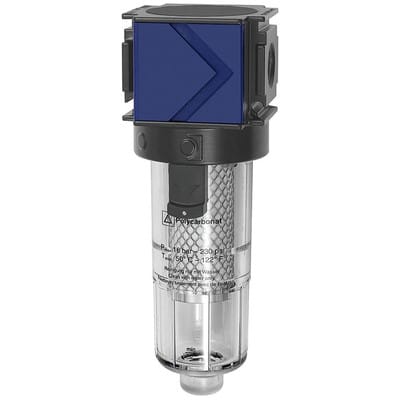 Aktivkohlefilter »variobloc«, Polycarbonatbehälter, BG 1, G 1/4