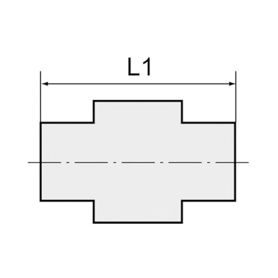 Gerade Einschraubverschraubung »value line«, G 1/8" A, Messing vernickelt Ø8mm
