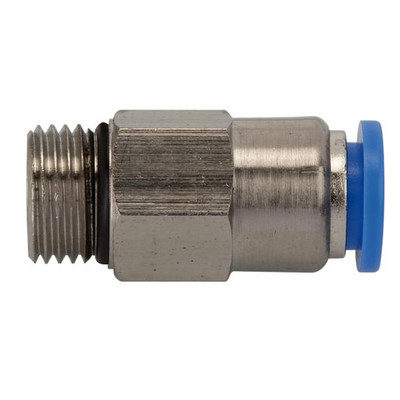 Gerades Rückschlagventil »Blaue Serie« Schlauch-Gewinde, ø4mm, M5 AG