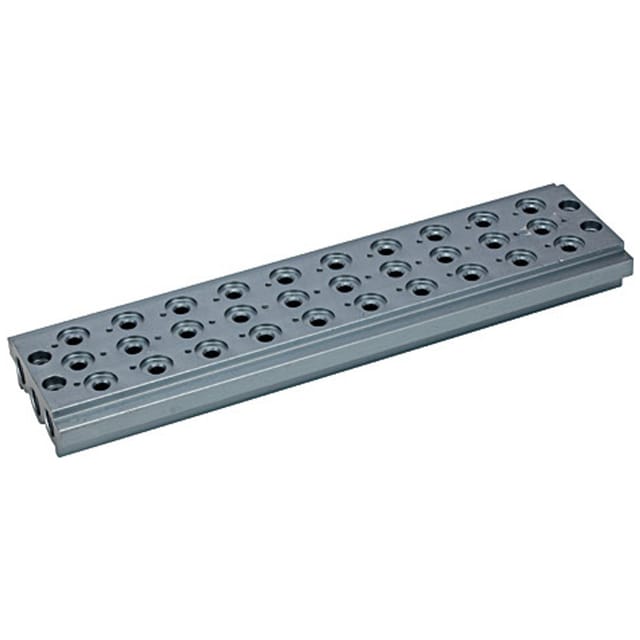 Mehrfach-Grundplatte für Wegeventile, 10 Ventilpositionen, G 1/8