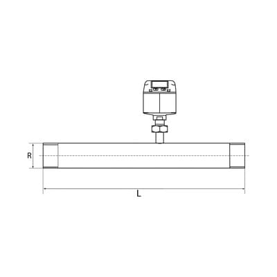 Durchflussmengenmesser, DN 8, R 1/4", 0,8 - 90 l/min