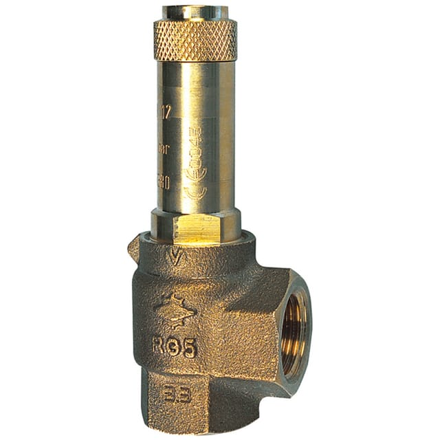 Eck-Sicherheitsventil für Sattdampf, G 3/4", Ansprechdruck 3,5 bar