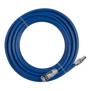 Schlauch-Kupplung-Set, PUR, Sicherheitskupplung, Schlauch -ø 16x11, 15 m