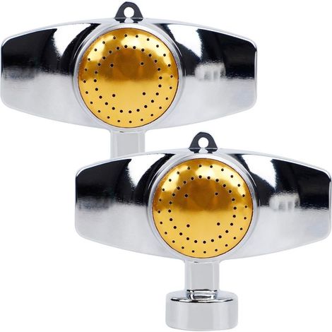 Paquet De 2 Arroseurs En Métal, Arroseur À Motif De Cercle Carré À 360 Degrés Avec Débit D'Eau Doux, Zone De Couverture Des Arroseurs Jusqu'à 30 Pieds