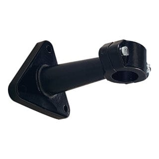 Messgerätehalter, Ausladung 100, Aluminium schwarz lackiert