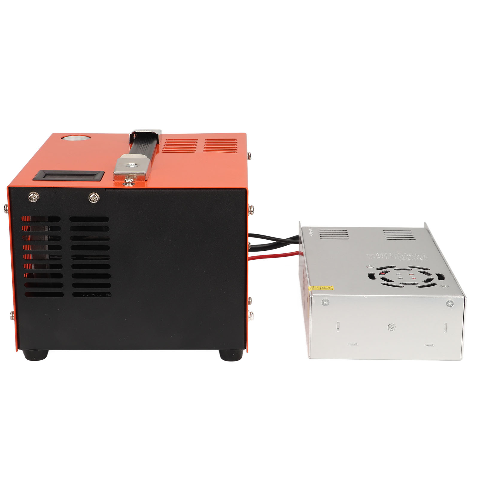 30-mpa-pcp-kompressor Mit Lüfter, Echtzeit-temperaturanzeige, 220-v-hochdruckluftpumpe Mit Transformator, Eu-stecker