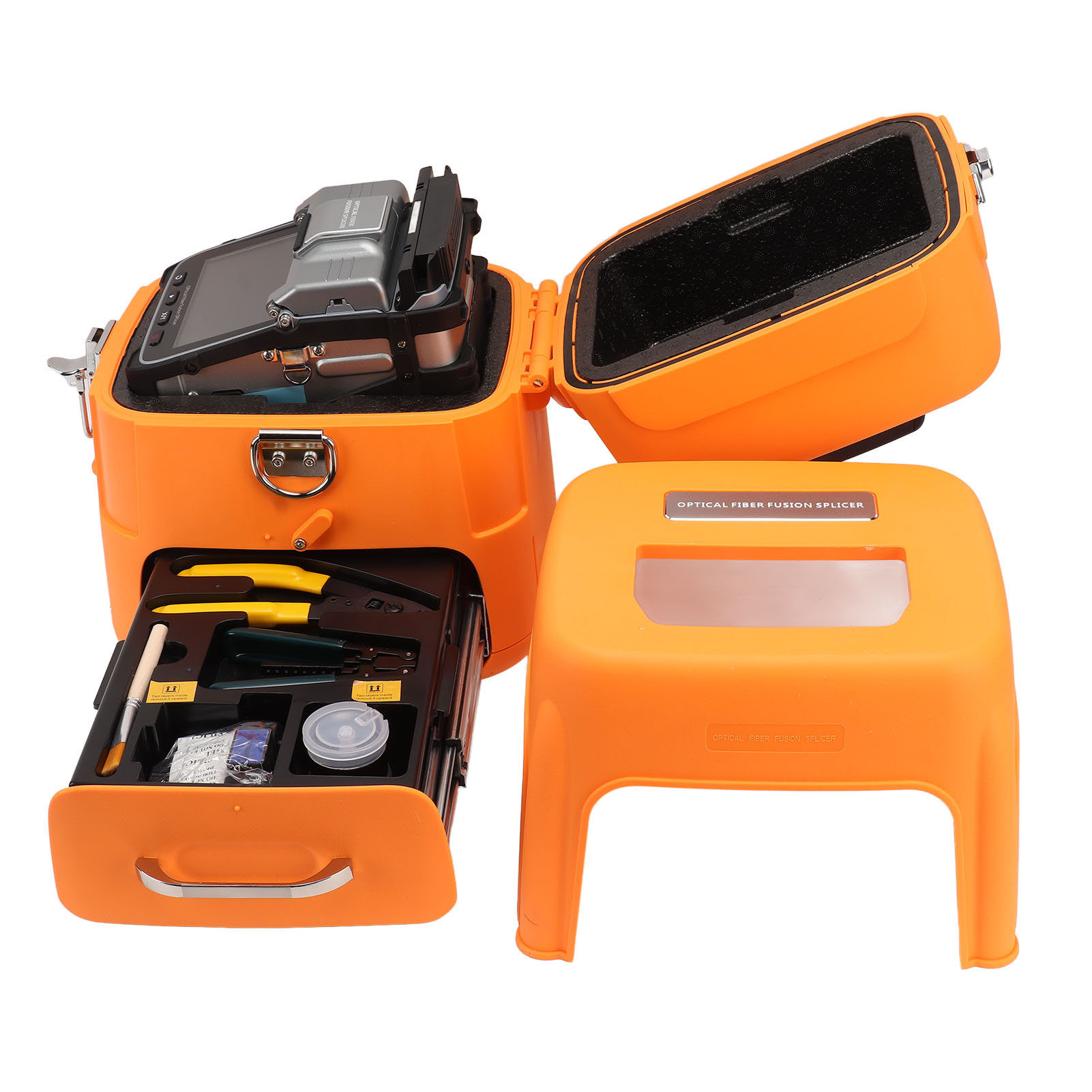 Automatisches Glasfaser-spleißgerät 300x, 5-zoll-bildschirm, App-steuerung, 100–240 V, Eu-stecker