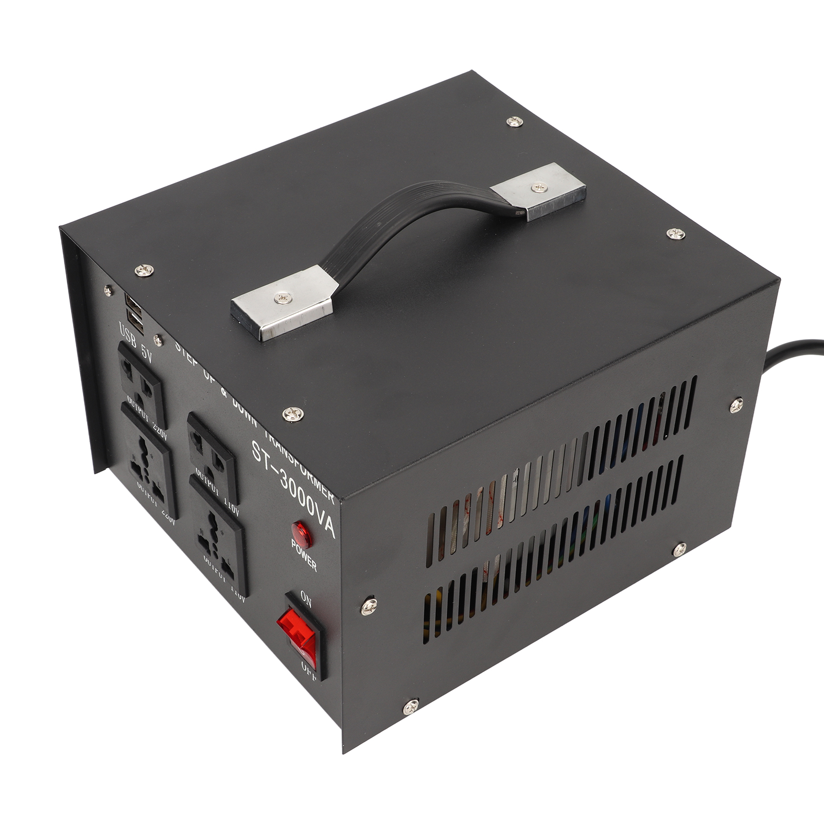 Spannungswandler (110 V Auf 220 V), Einstellbarer Spannungswandler, Eu-stecker, Auf-/abwärtswandler (220 V Auf 110 V), Eingang 110–120 V, Ausgang 220–240 V, Netzteil