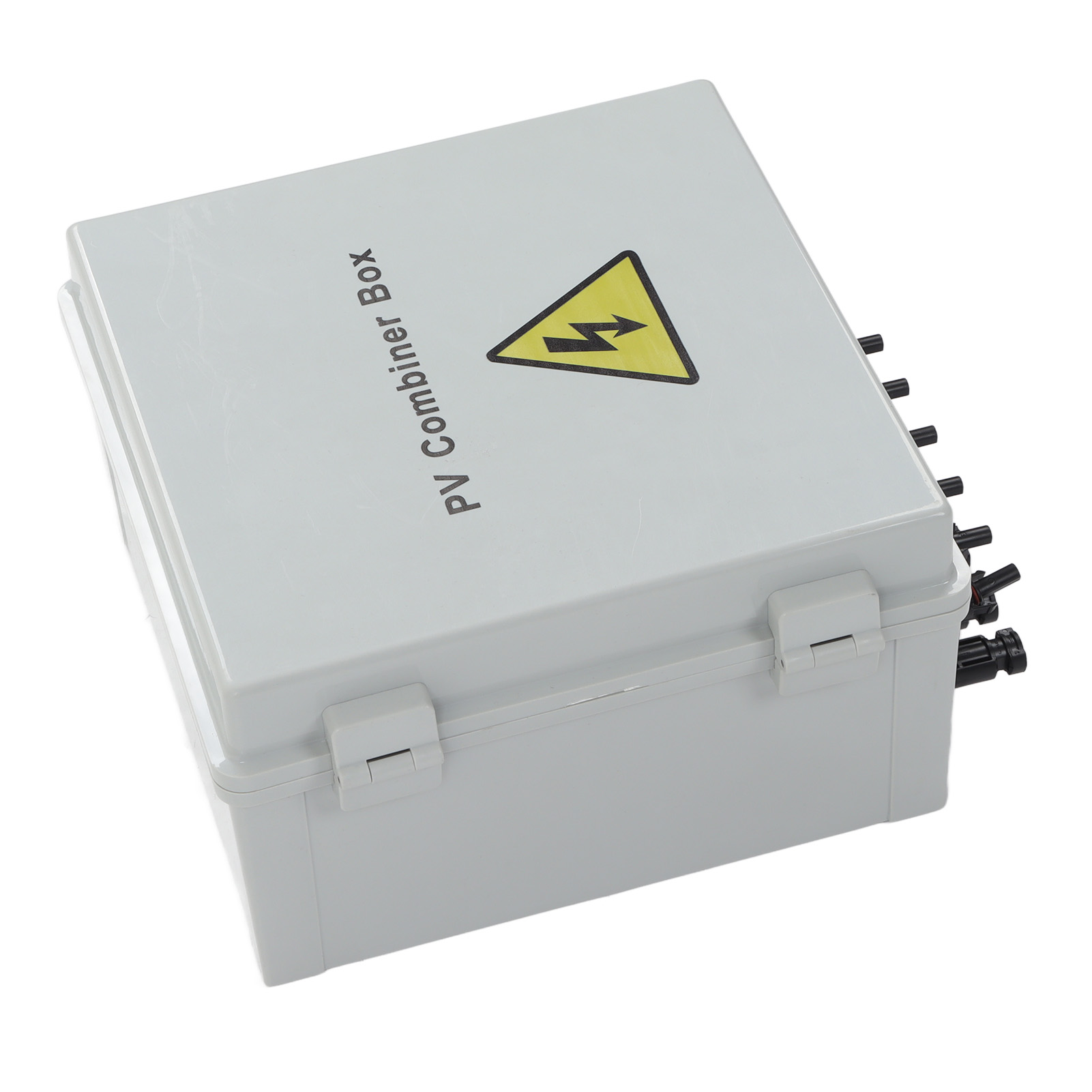 6-fach Pv-solaranschlussdose Mit 15a-sicherungen Und 100a-gleichstrom-leistungsschalter, Für Netzunabhängige Solaranlagen, 10awg-kabel, Robuste Photovoltaik-kombinationsbox.
