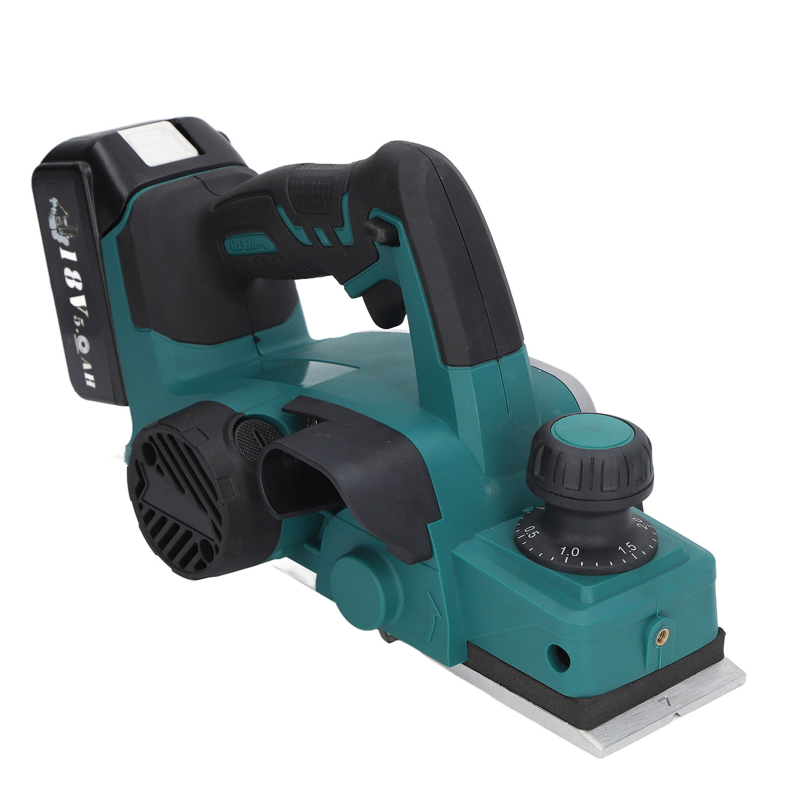 18v 12000rpm Akku-elektrohobel, Einfache Spanabfuhr, Ergonomischer Griff, Kompakter Handhobel Mit Antirutschbeschichtung.