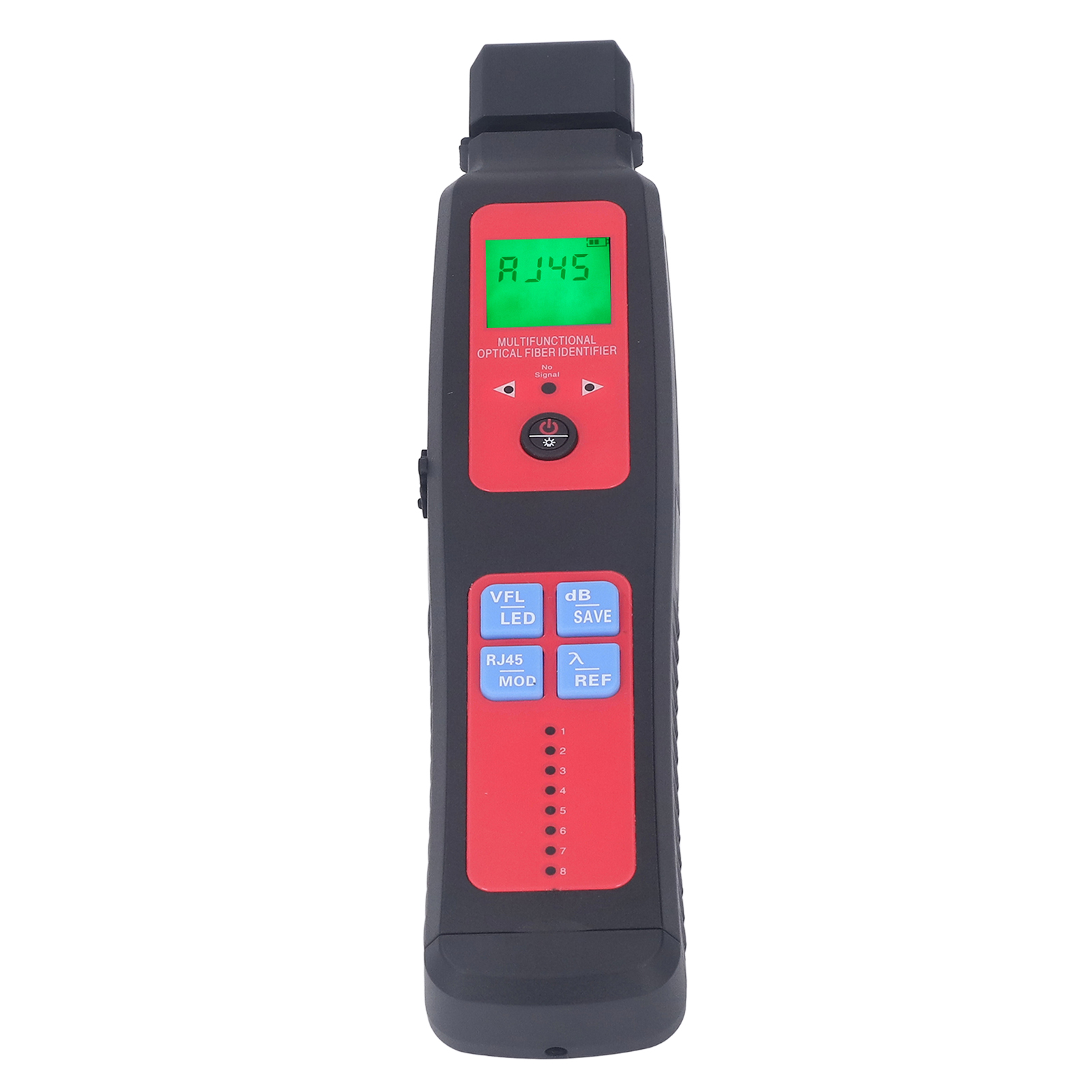 Tragbares Glasfaser-leistungsmessgerät, 270-hz-, 1-khz- Und 2-khz-signaldetektor, Faseridentifizierung Bis -50 Dbm, Handmessgerät