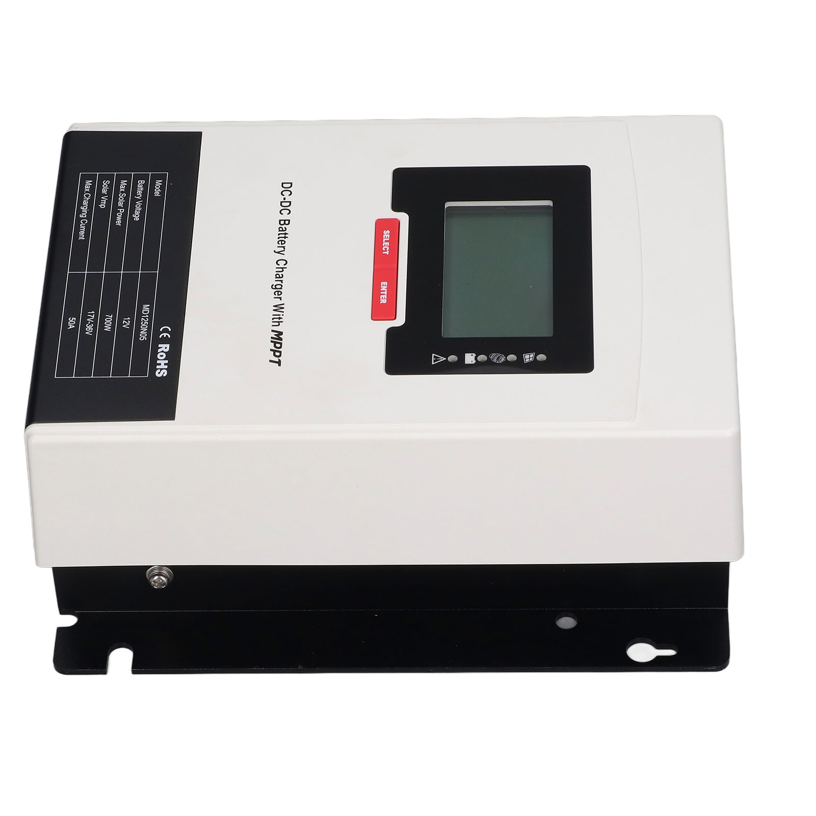 50a Mppt-solarladeregler, Intelligente Automatische Erkennung, Schnelle Reaktionszeit, Zuverlässig, Für 12v- Und 24v-batterien