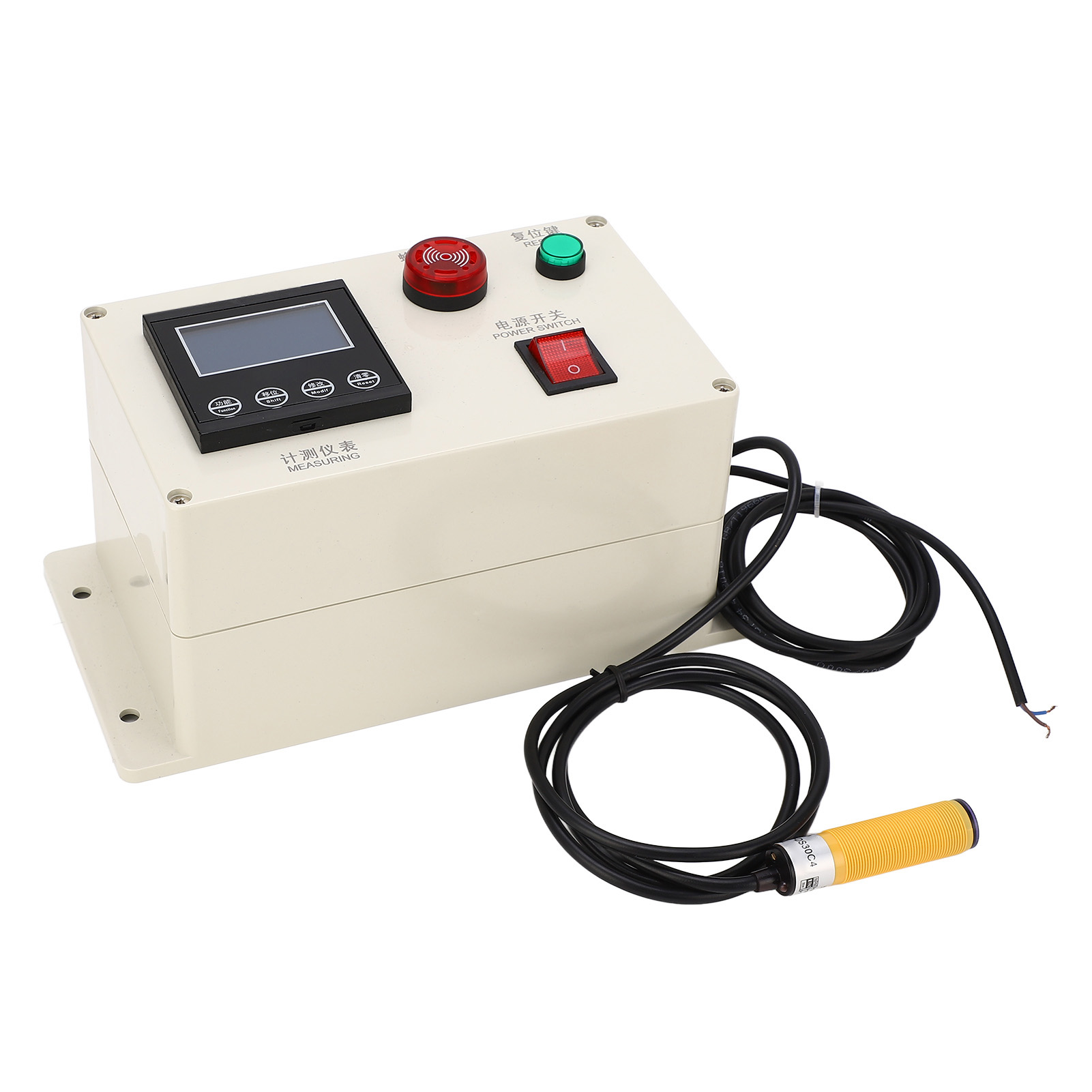 6-stelliger Digitaler Längenzähler Mit Automatischem Alarm, Mechanisches Messgerät Ac100-240v, Präzise Digitale Spule.