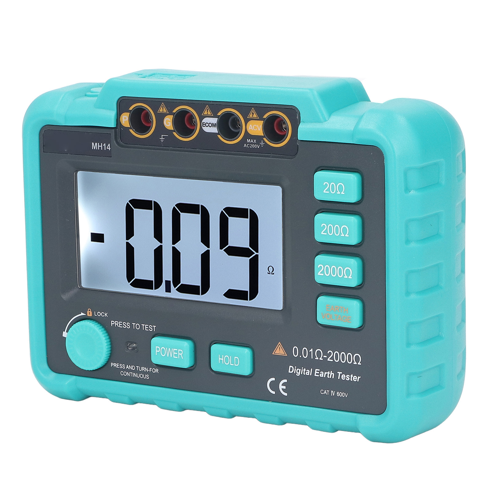 Digitales Isolationswiderstandsmessgerät, Präzises Elektrisches Megohmmeter, Erdungsmessung, Hochleistungsdiagnosegerät.