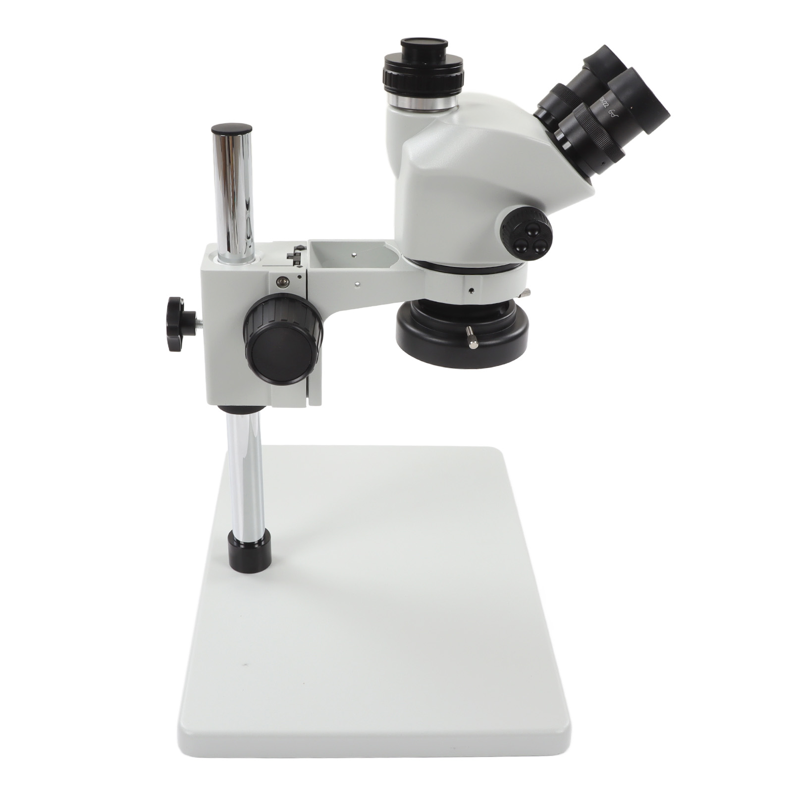 24-megapixel-trinokularmikroskop (1080p) Mit Stufenlosem Zoom (3,5- Bis 50-fach) Und Stereoskopischer Led-lampe (100–240 V) – Eu-stecker