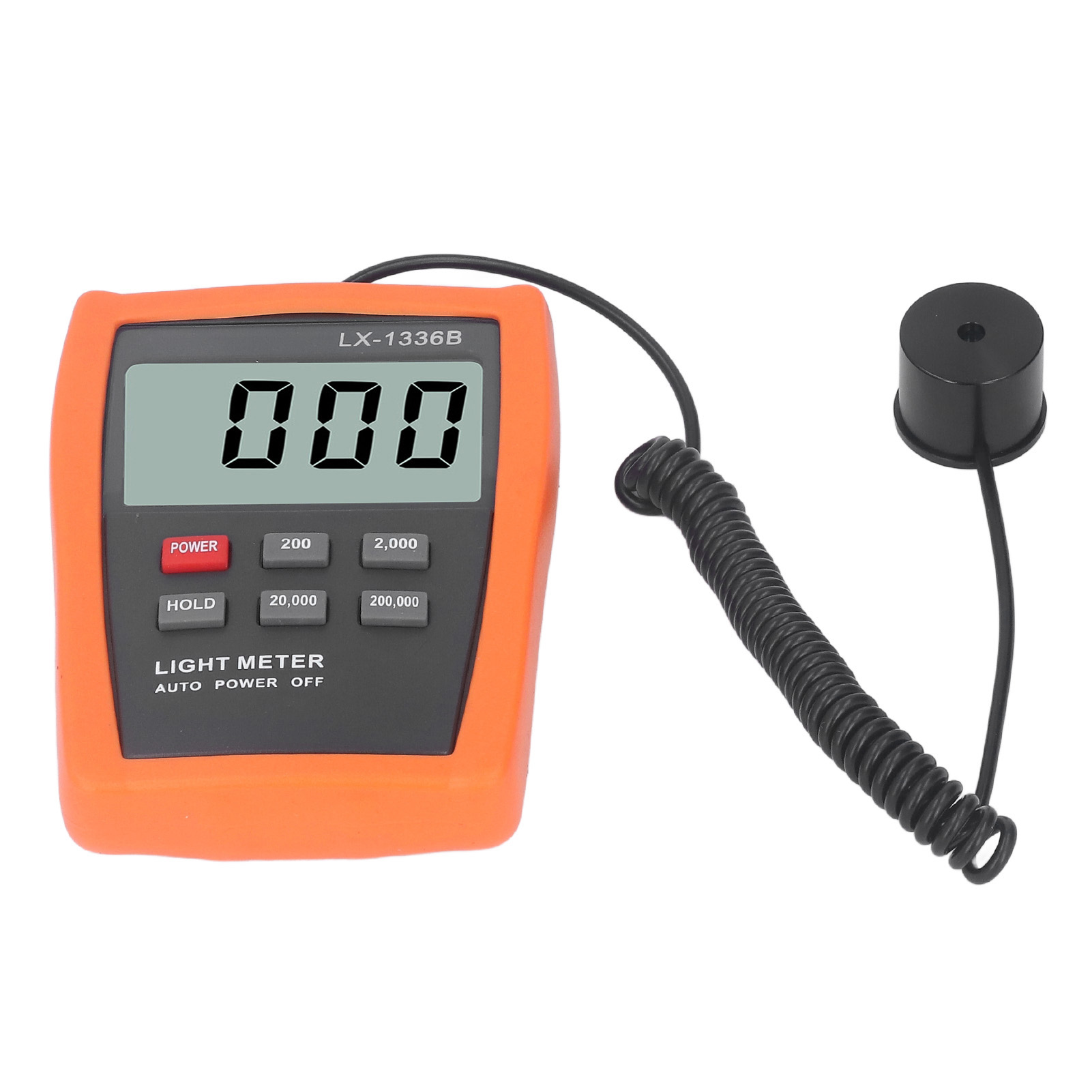 Digitales Luxmeter Mit Lcd-bildschirm Und Automatischer Abschaltung, Tragbares Helligkeitsphotometer, Genaue Beleuchtungsstärkemessung, Automatische Abschaltung, Lichtmessgerät.