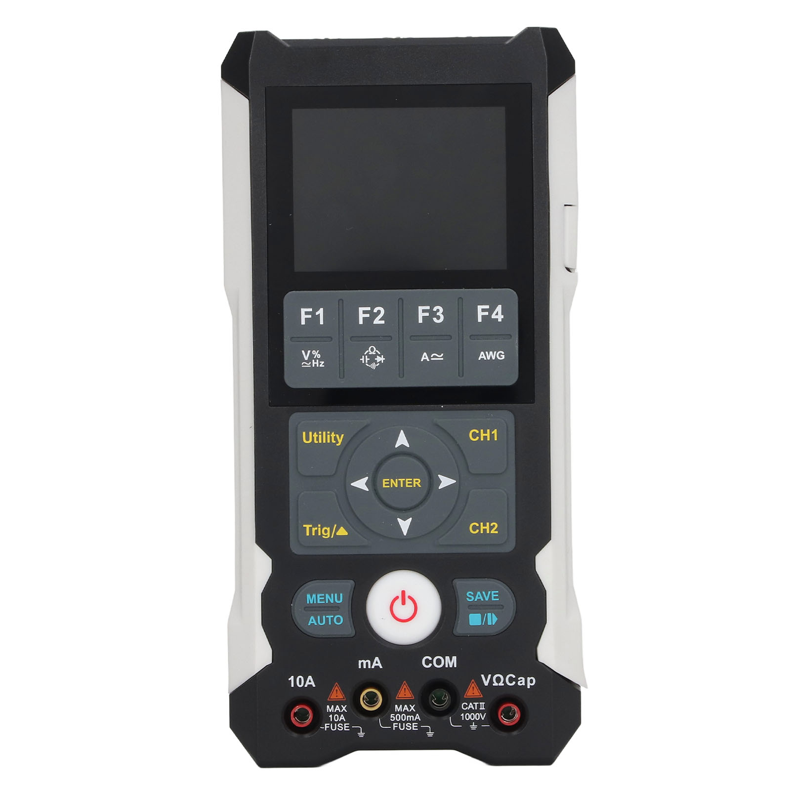 3-in-1 Multimeter-oszilloskop, 2,8-zoll-farb-lcd-bildschirm, Tragbar, 80 Mhz, Zweikanal, Signalgenerator, Elektronisches Testgerät