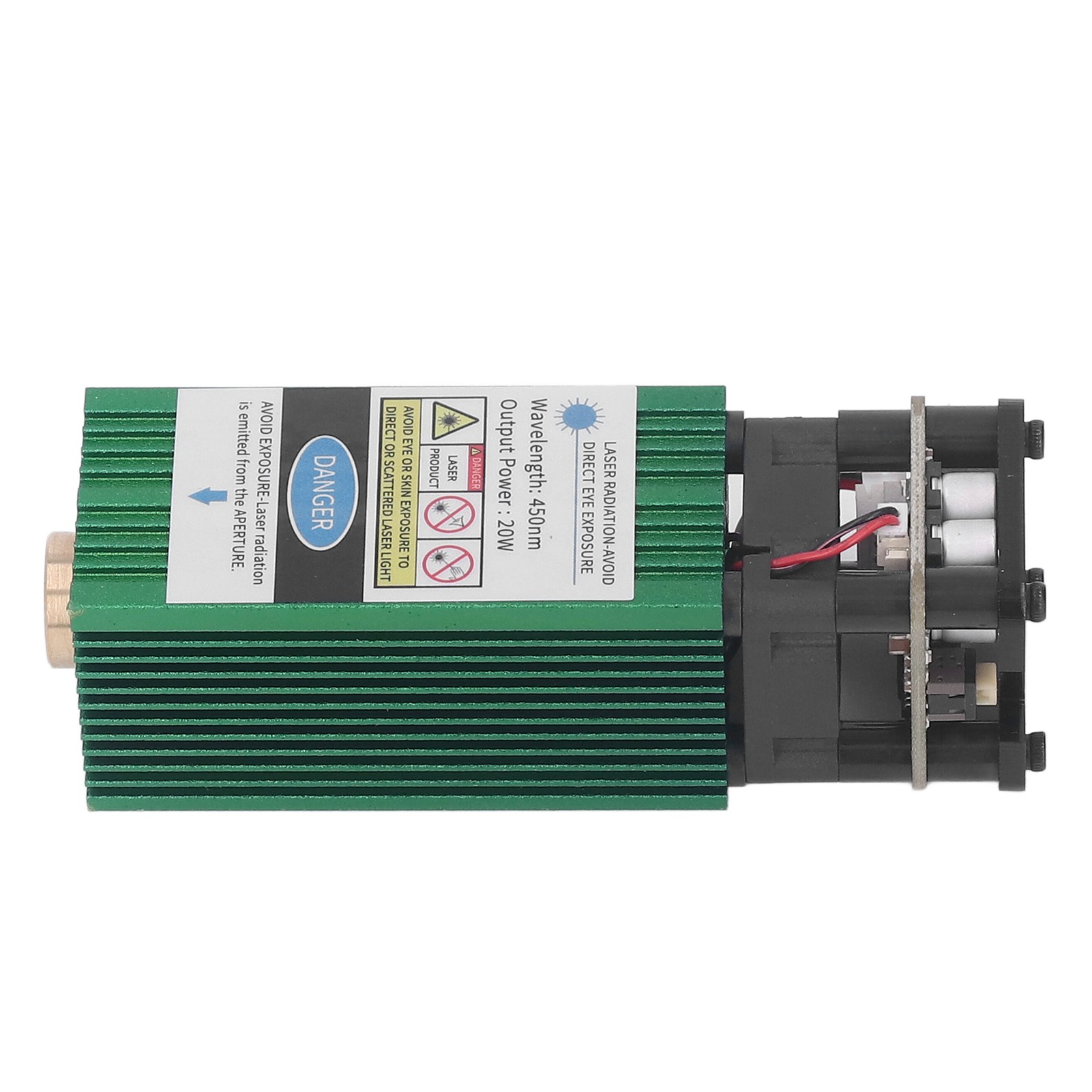 450-nm-5-w-lasermodul Zum Gravieren Und Schneiden, Laserkopf-zubehör Für Cnc-selbstbauprojekte, Optische Leistung