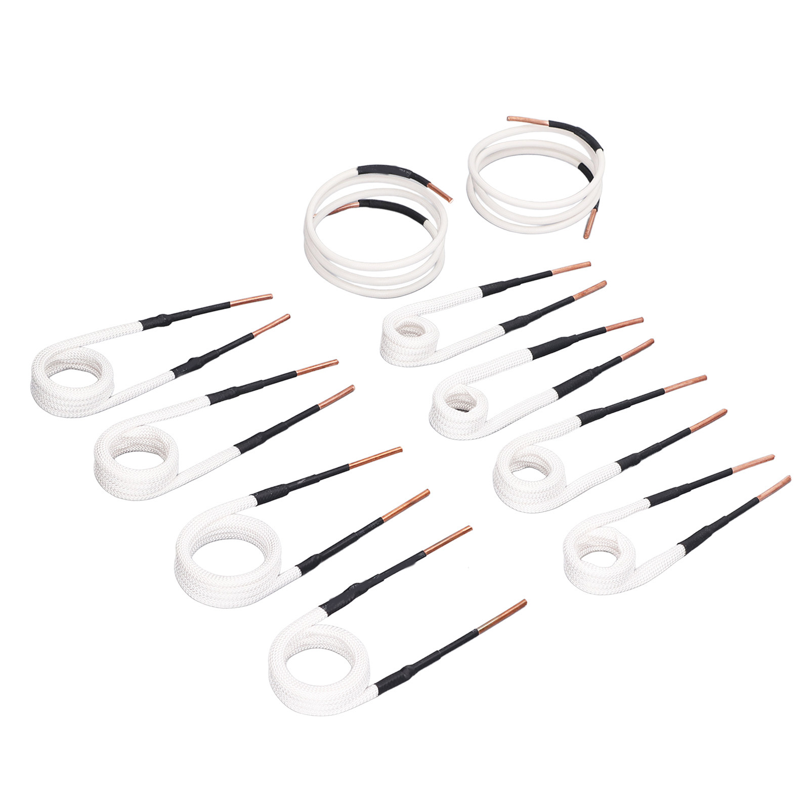 10-teiliges Set: Induktionsheizspule, Messingbolzenauszieher, Kupferkern, Hochfrequenzzubehör, Zündung, 3,0 Mm