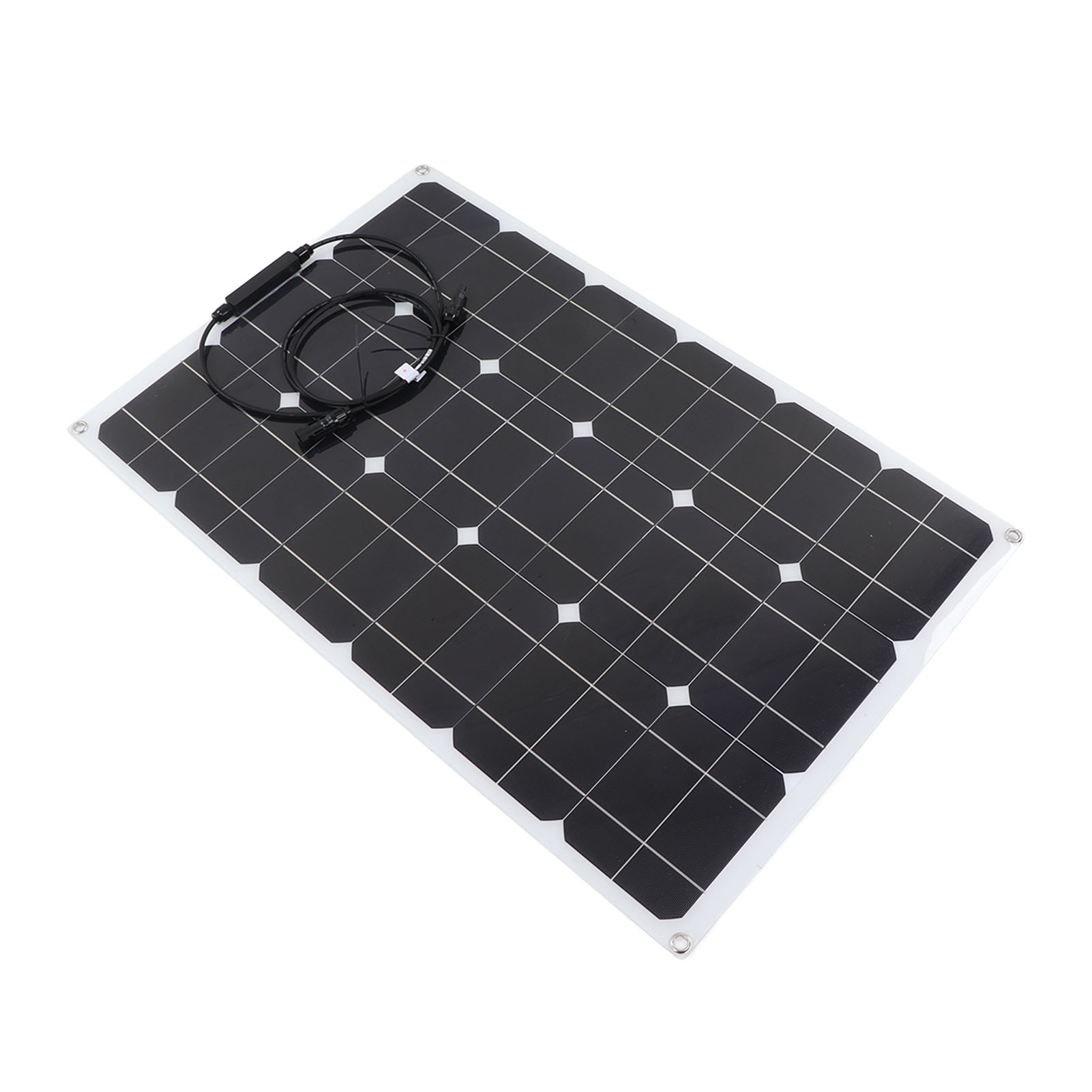 80w Monokristallines Flexibles Silizium-solarpanel-set Mit 40a Laderegler Für Wohnmobile