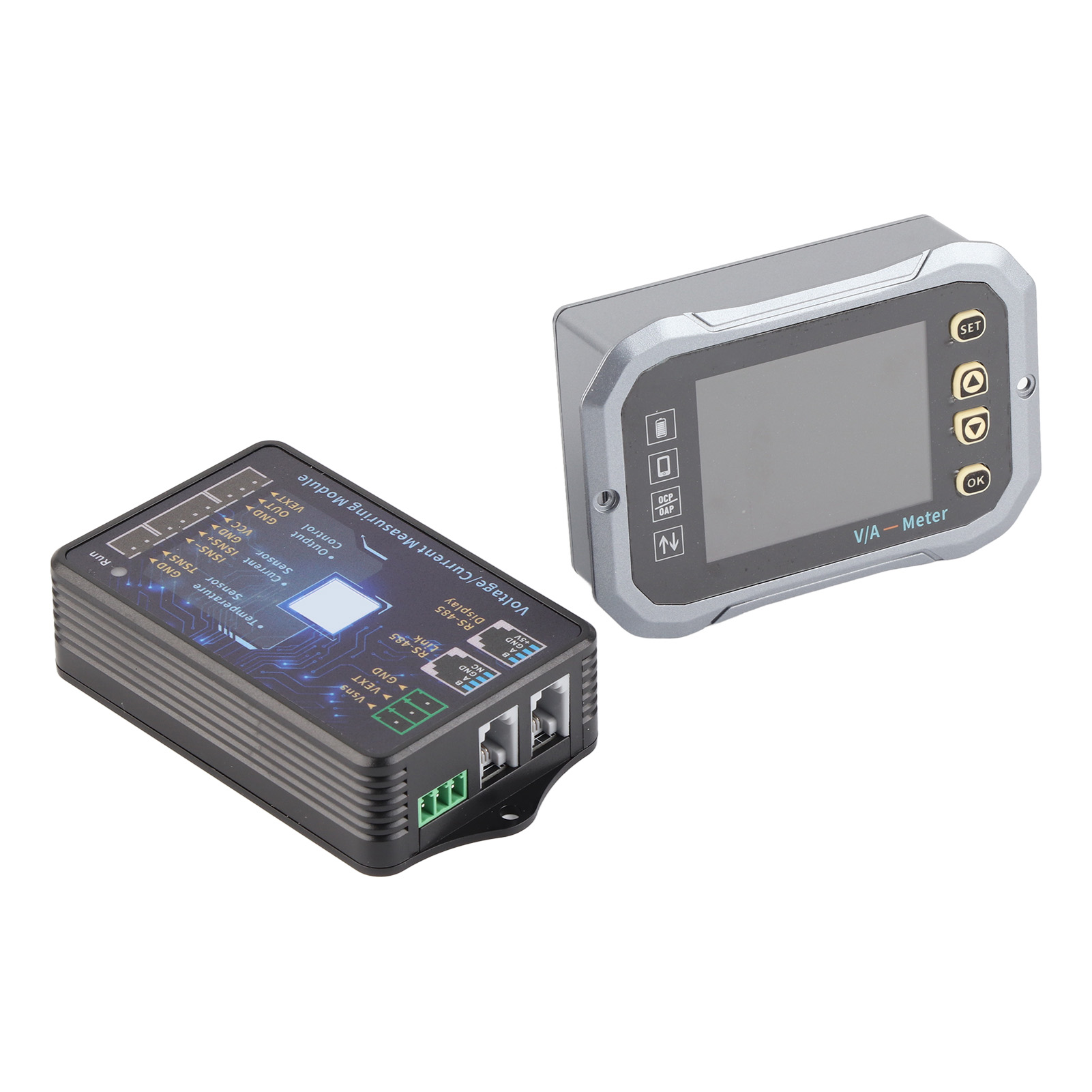 Batterietester Voltmeter Amperemeter Coulometer Batteriekapazitätsanzeige