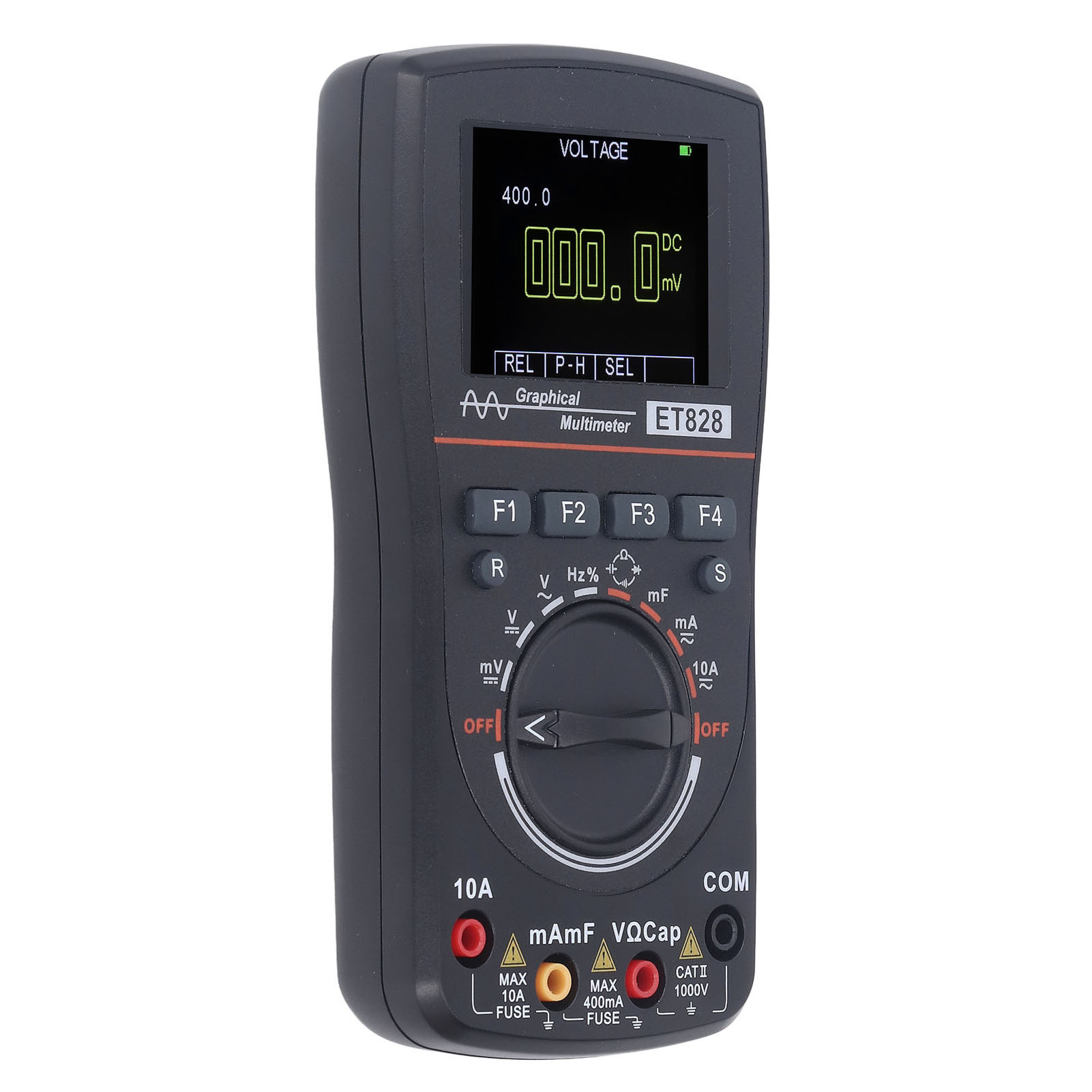2-in-1-oszilloskop-multimeter, 1 Mhz Abtastrate, 2,5 Msps, Ac/dc-spannungs-/strommessgerät, Diodenmessung, Volt/ampere
