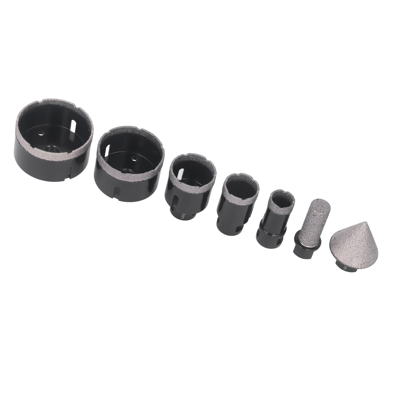 Set Mit 7 M14 Diamant-lochsägen (25–75 Mm), Kernbohrer Für Fliesen, Marmor, Keramik, Handbohrer, Heimwerkerbedarf