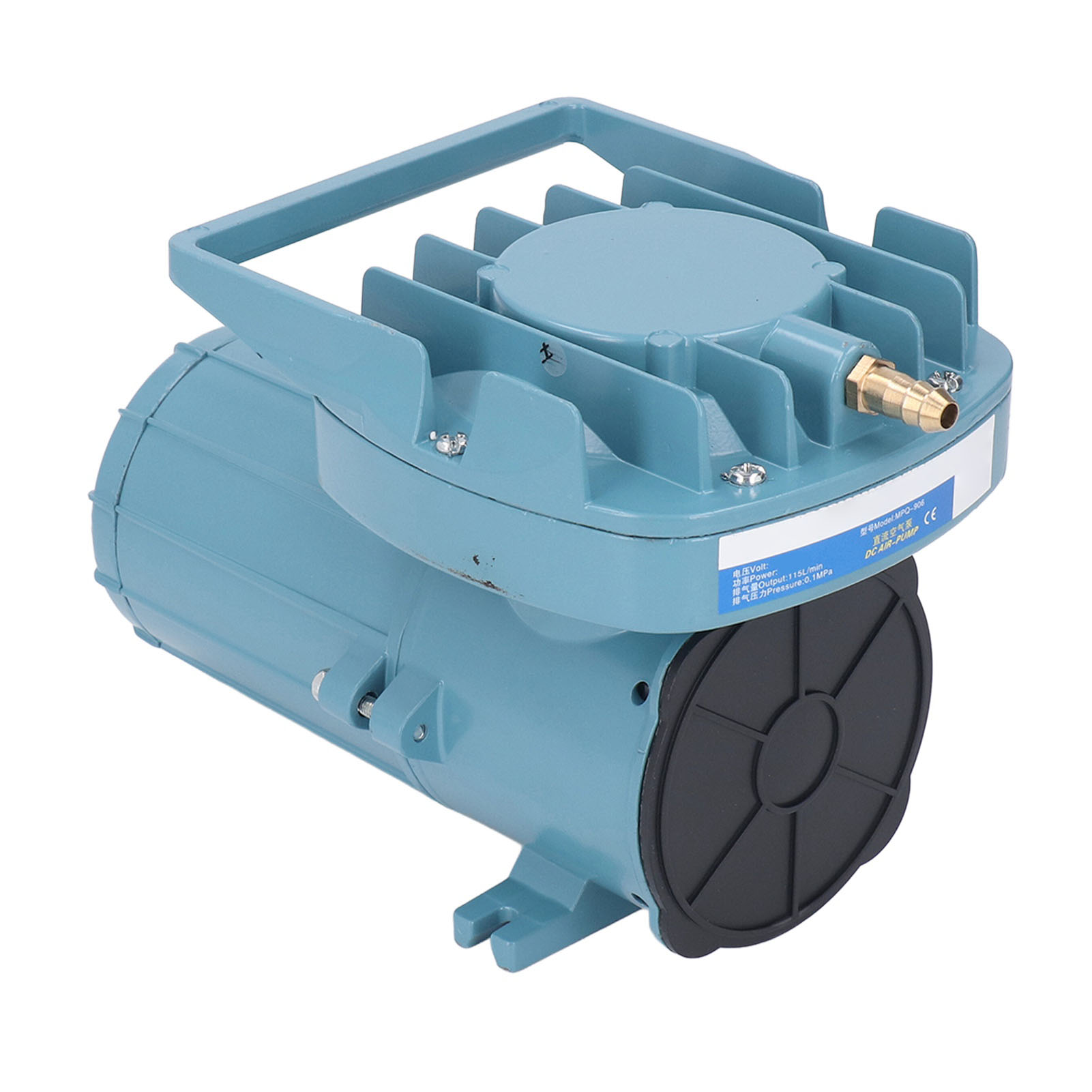 Leise 120w 115l/min 0,10mpa 24v Dc Zusatzluftpumpe Für Schneidemaschinen, Energiesparende Elektrische Gebläse