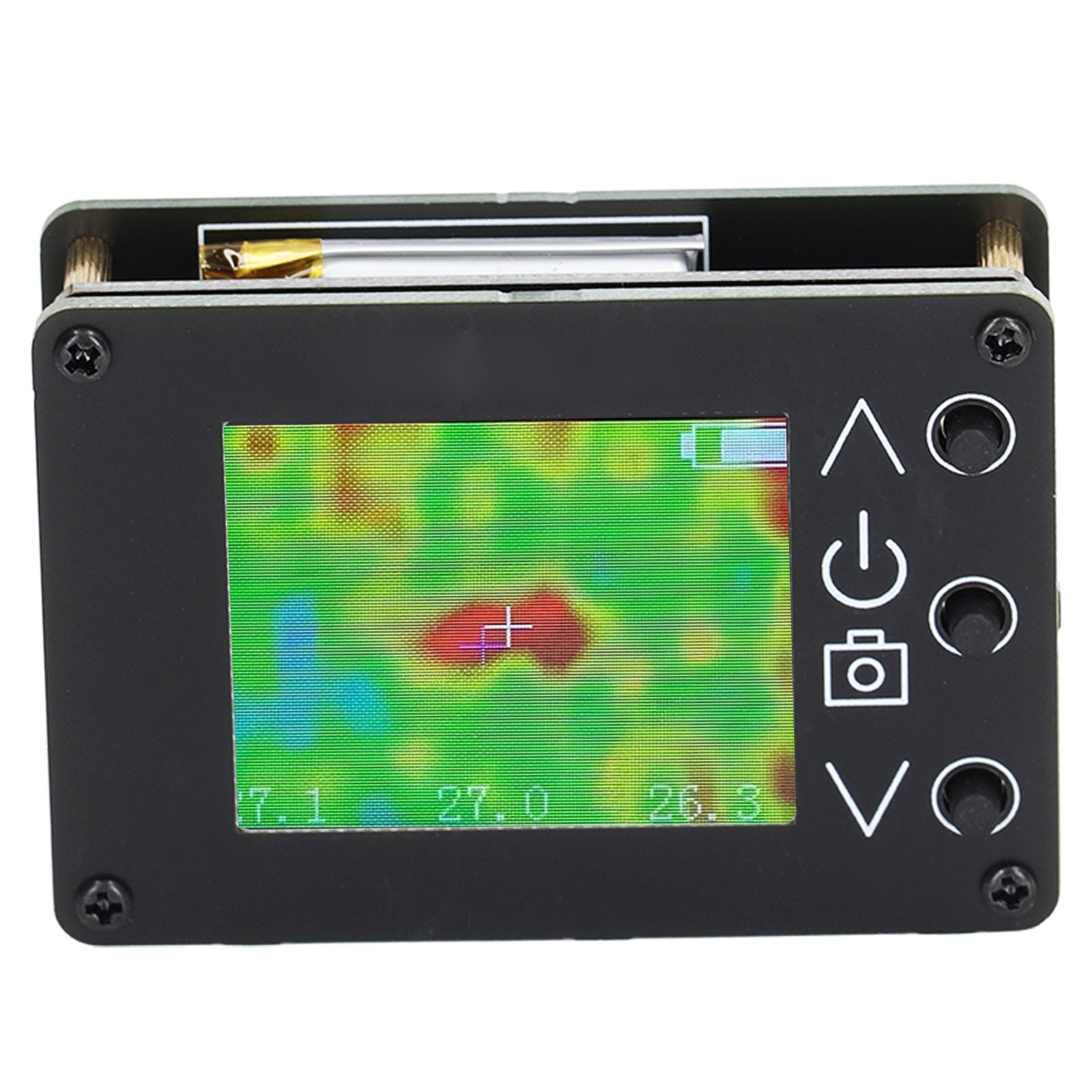 Miniatur-infrarot-wärmebildkamera, 1,8-zoll-tft-bildschirm, 160x128 Pixel Auflösung, 32x24 Pixel Sensor, Tragbares Temperaturmessgerät