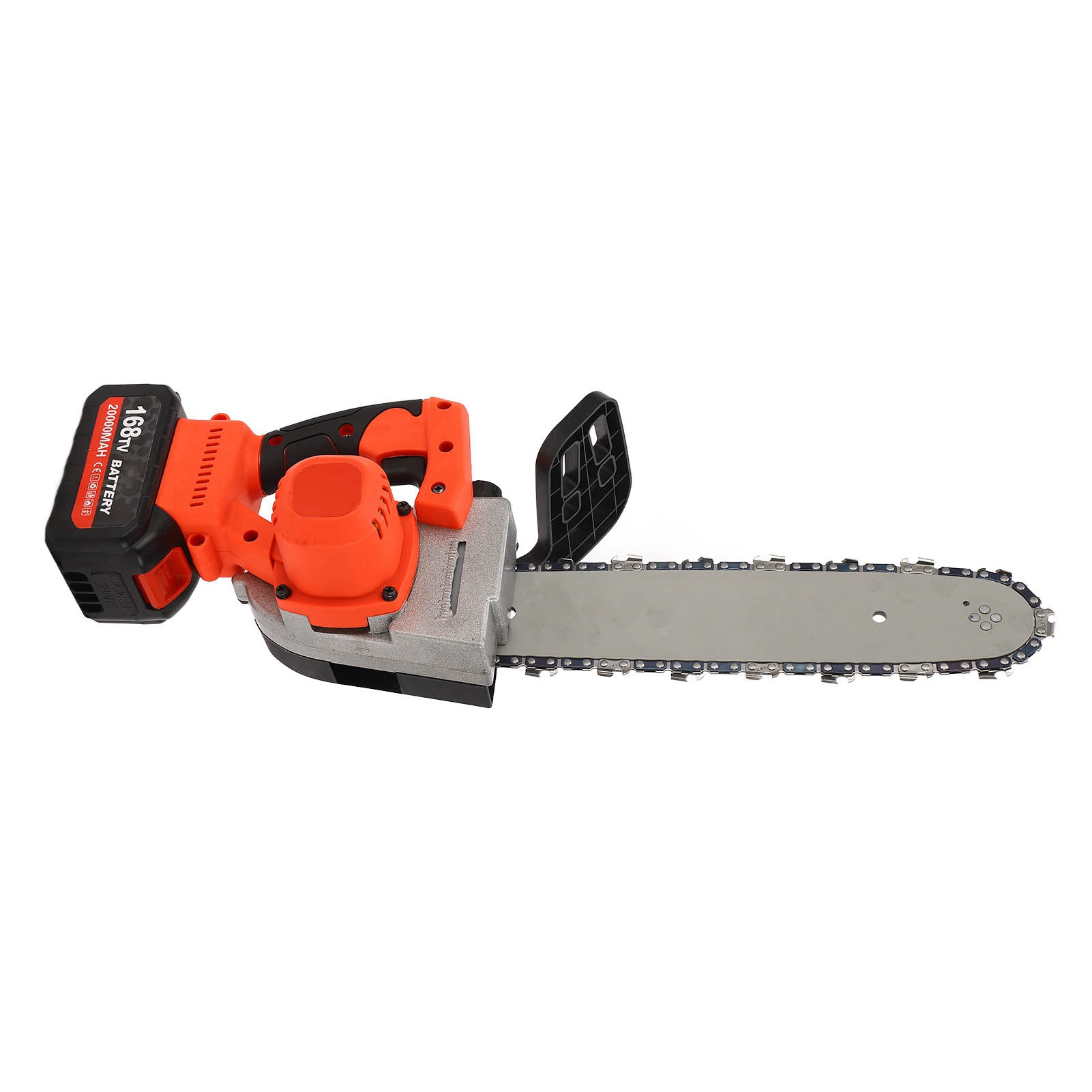 30 Cm Akku-kettensäge Mit Bürstenlosem Motor, Tragbar, Für Garten- Und Holzarbeiten, 110–240 V Eu-stecker