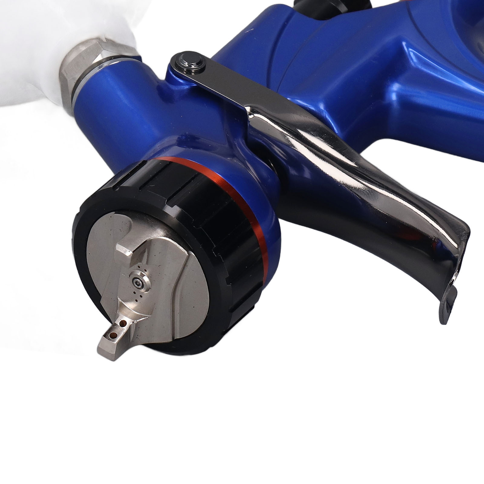 Druckluft-spritzpistole, Schwerkraft-airbrush, Feinsprüh-farbset Für Möbel Und Stahl, Komplettes Werkzeugset