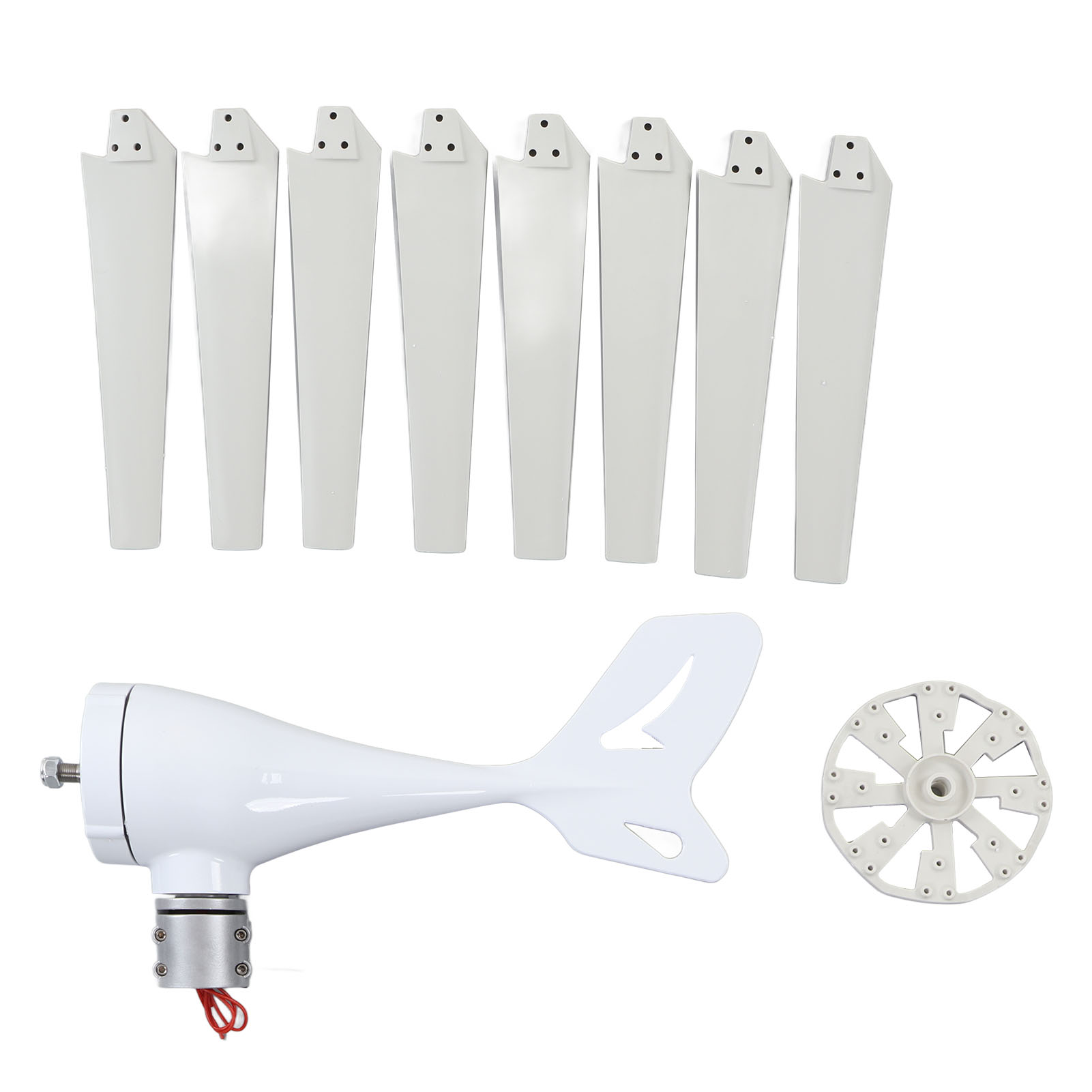 700-w-s9-windkraftanlage, 24-v-generator, 8 Rotorblätter, Wasserdicht, Mppt-regler Für Boote, Terrassen Und Schuppen