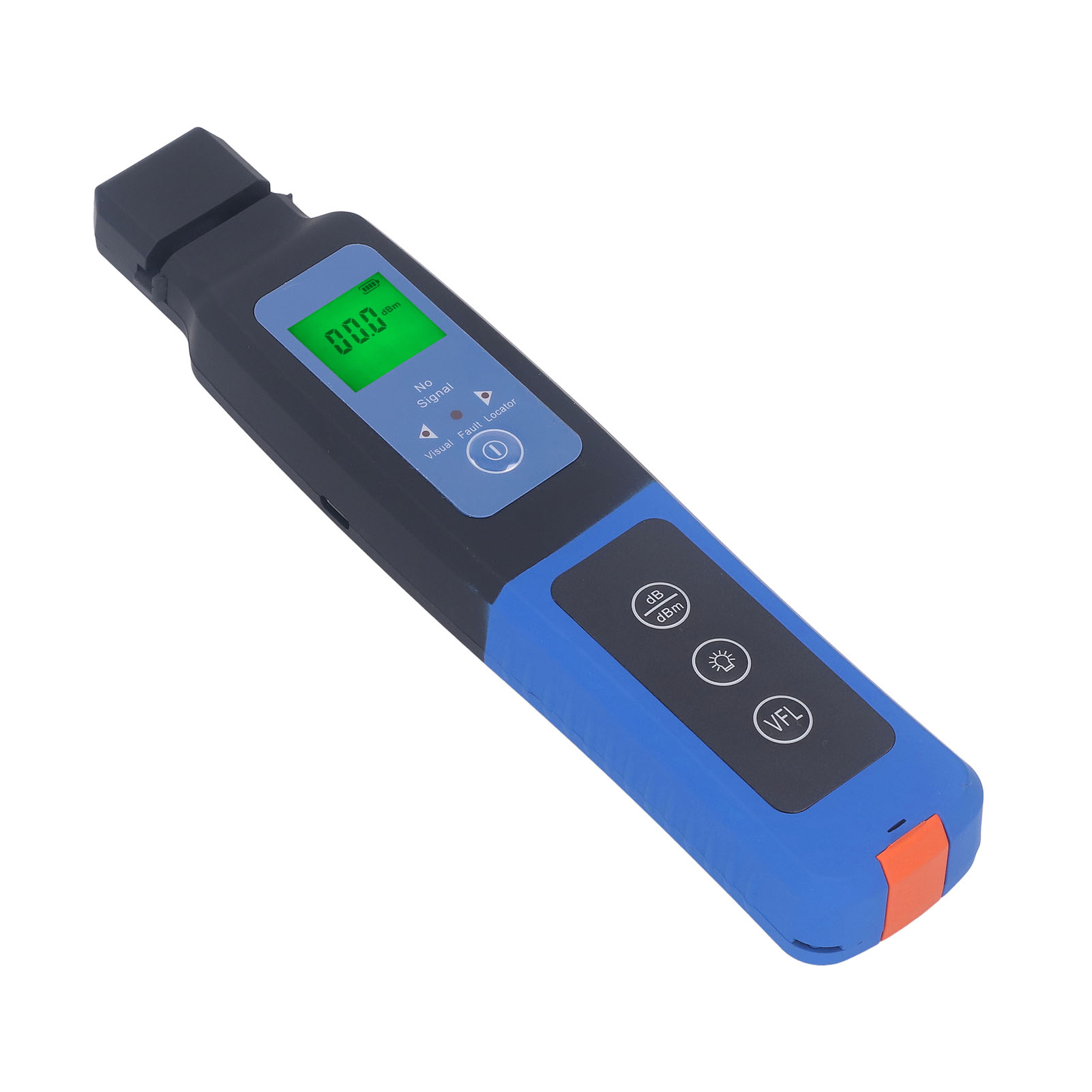 Wiederaufladbarer Led-lichtwellenleitertester (10 Km), Signaldetektor Mit Richtungs-, Frequenz- Und Tonerkennung, 800–1700 Nm