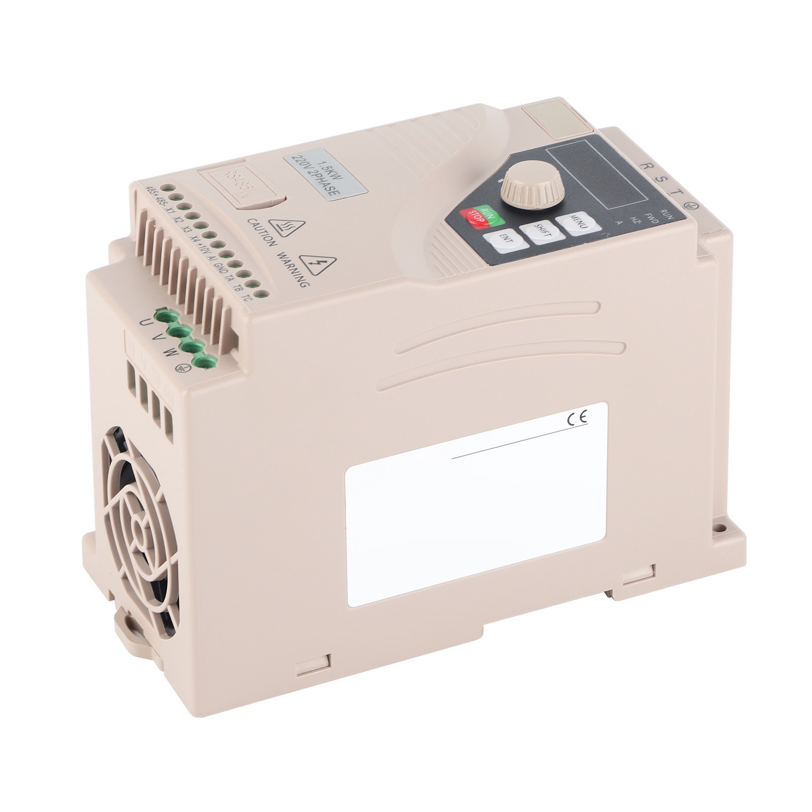 1,5 Kw Frequenzumrichter, Einphasen-220v-wechselstrom-zu-dreiphasen-220v-wechselstrom-wandler, Mit Rs485, Für Industriemotoren, Präzise Steuerung, Professioneller Einsatz, Kompaktes Gehäuse.