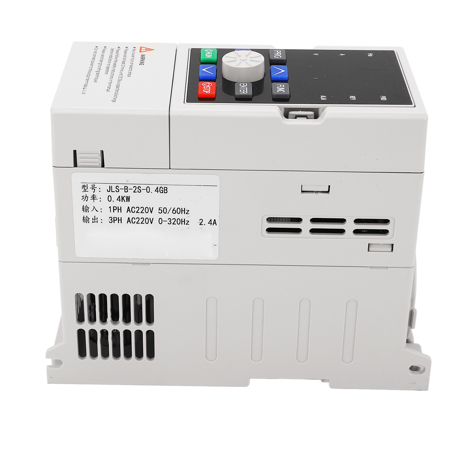220v 0,4kw Vfd-frequenzumrichter, Einphasiger Eingang Auf Dreiphasigen Ausgang, Cnc-motordrehzahlregelung, Spindeldrehzahlregler.