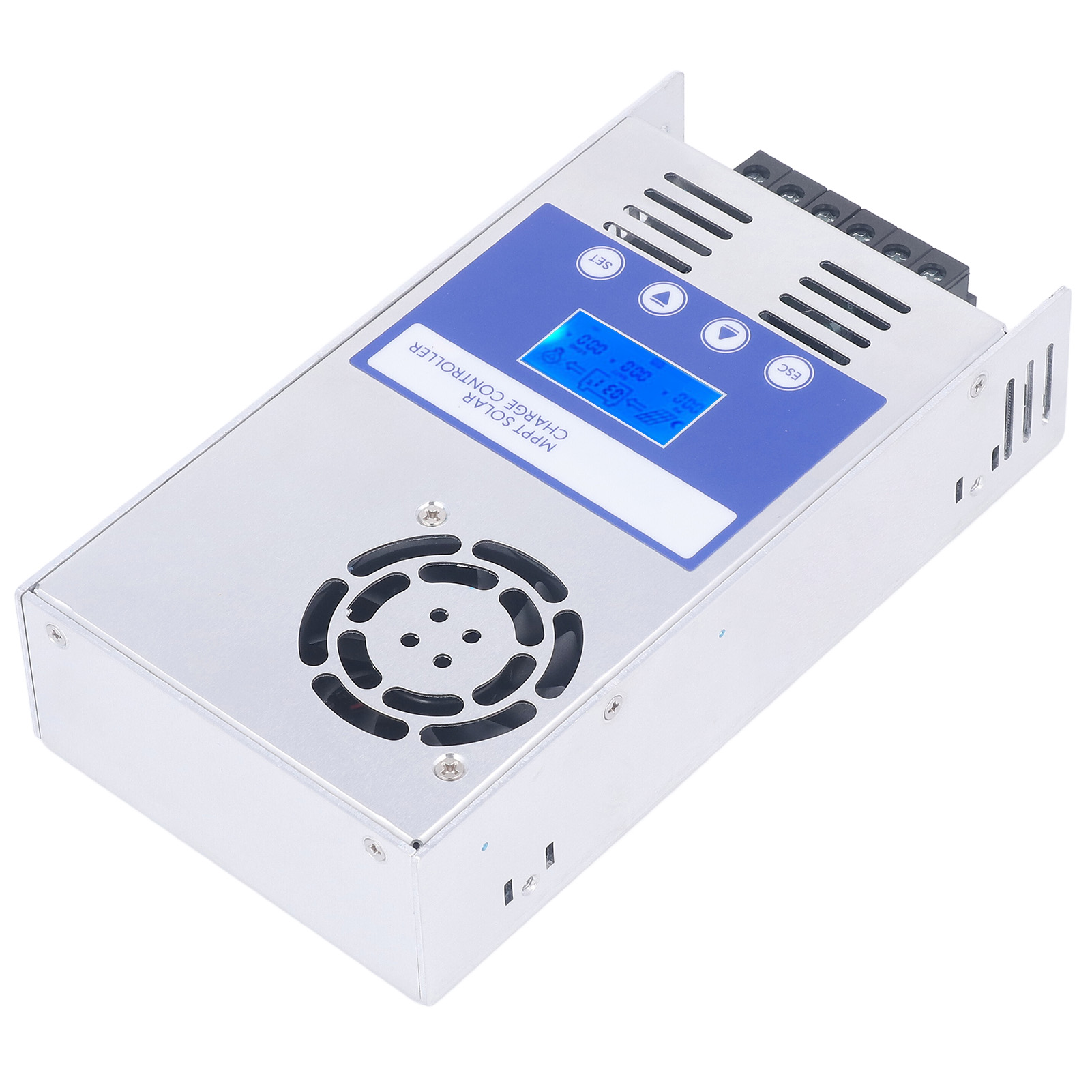 Mppt 60a Solarladeregler, Photovoltaik-panel-regler Mit Lcd-bildschirm, 180v Dc Eingang, Kompatibel Mit 12v 24v 36v 48v Batterien, Für Gel- Und Geschlossene Batterien.