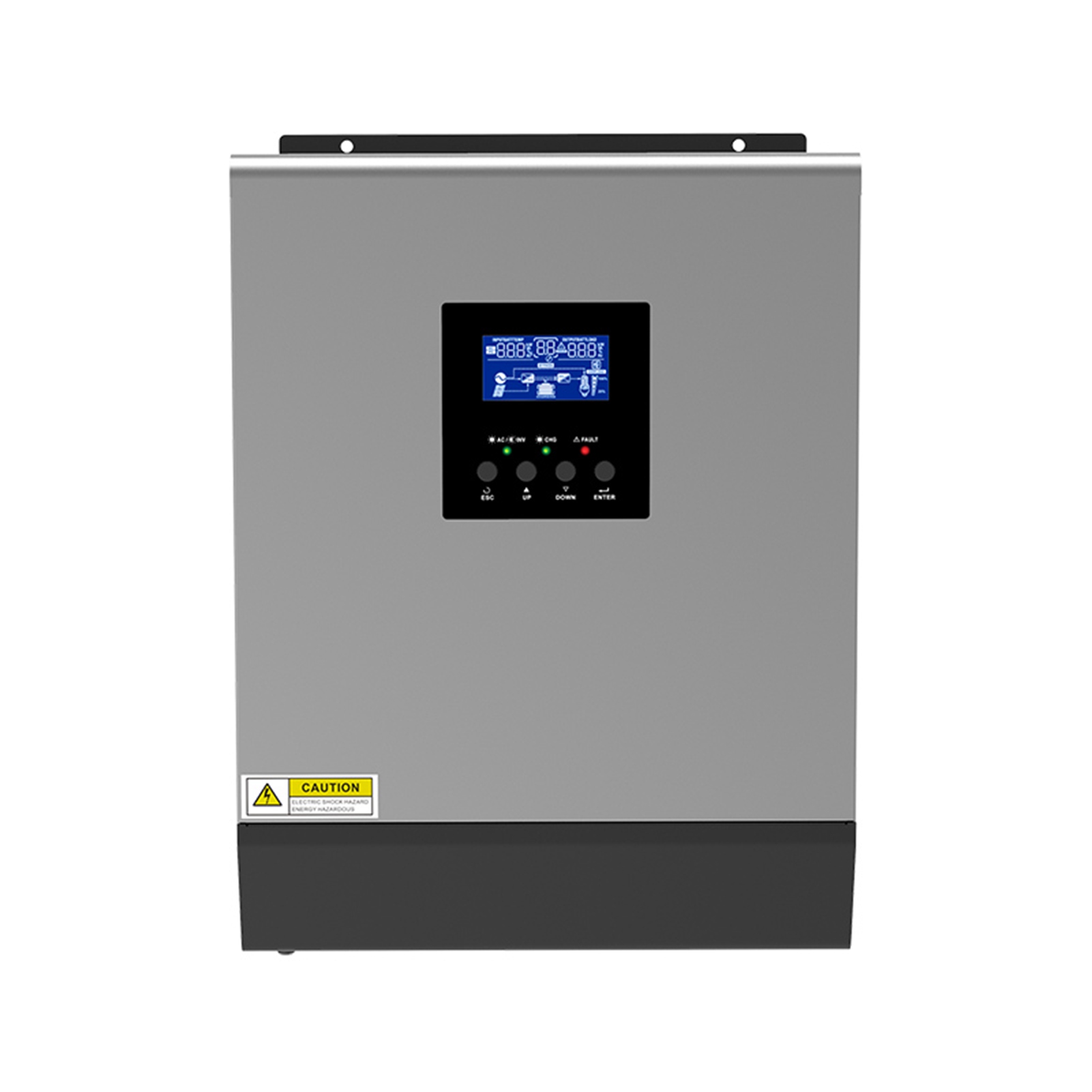 24v Reiner Sinus-pwm-solarwechselrichter, Integriertes 230v Ac-ladegerät, Hoher Wirkungsgrad, Netzunabhängiges Haus, 2000w Spannungswandler.