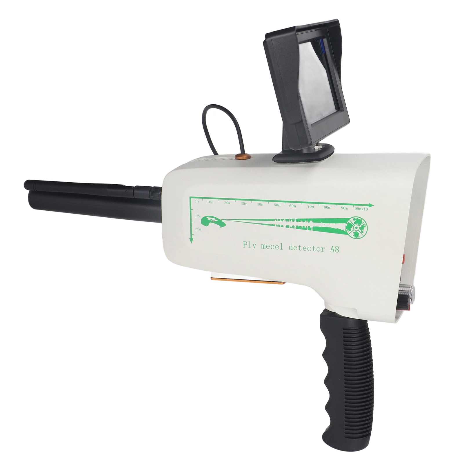 Langstrecken-golddetektor Ac100–240v, Untergrund-metallscanner Mit Hd-bildschirm, Sucht Nach Gold, Silber Und Kupfer, Eu-stecker