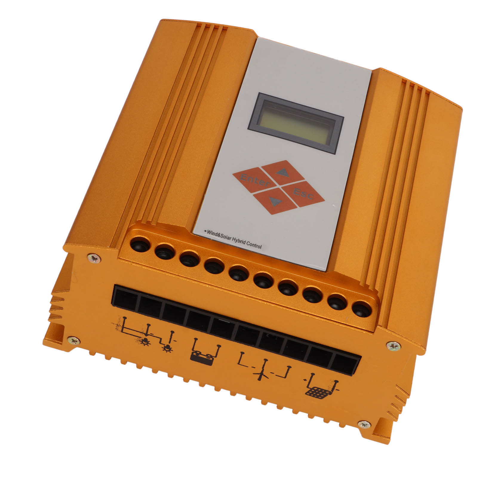 48v Pwm Mppt Hybrid-solar-/windladeregler Für Den Außeneinsatz Im Haushalt, Energiemanagementeinheit
