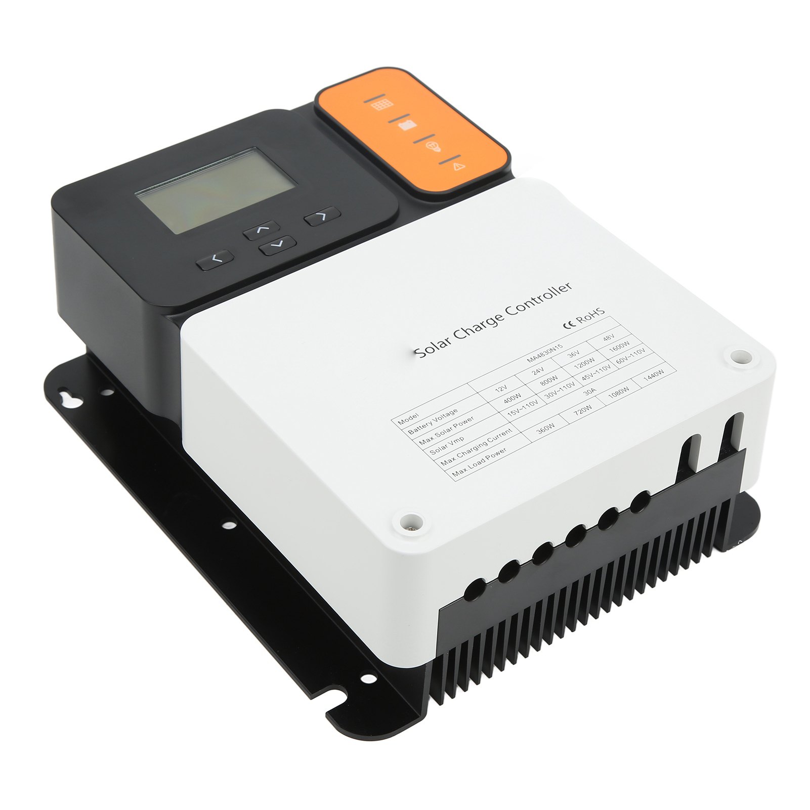 30-a-mppt-solarladeregler, 12-v-, 24-v-, 36-v- Und 48-v-batterieregler, Überlade- Und Tiefentladeschutz, Solarmodul, Intelligenter Regler