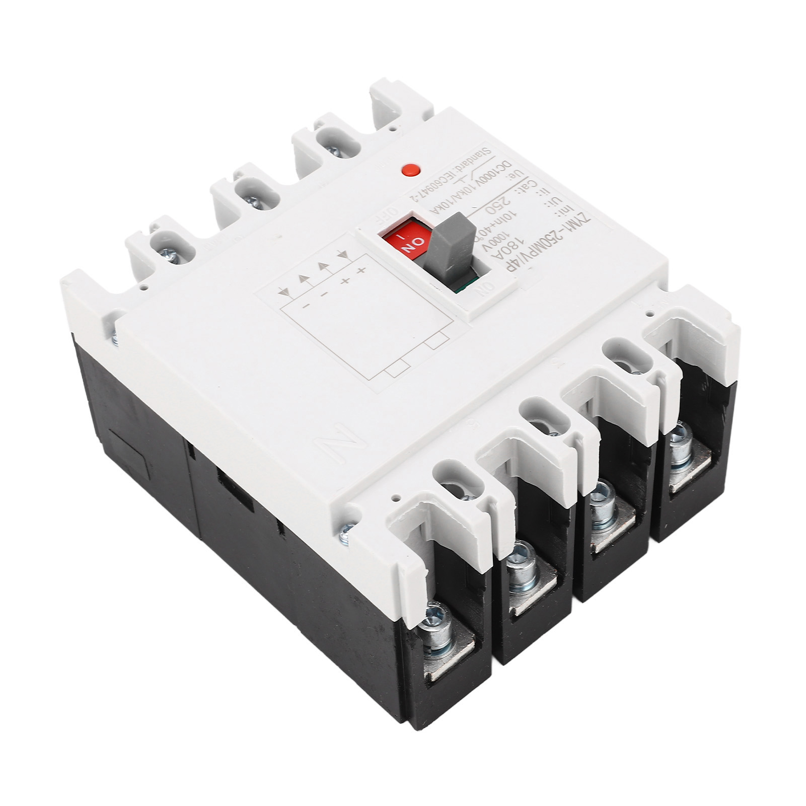 Miniatur-4p-gleichstrom-leistungsschalter 180a 1000v, Trennschalter Zum Schutz Von Solarbatterien, Photovoltaik-trennschalter, Sicherheitsvorrichtung Für Solaranlagen.