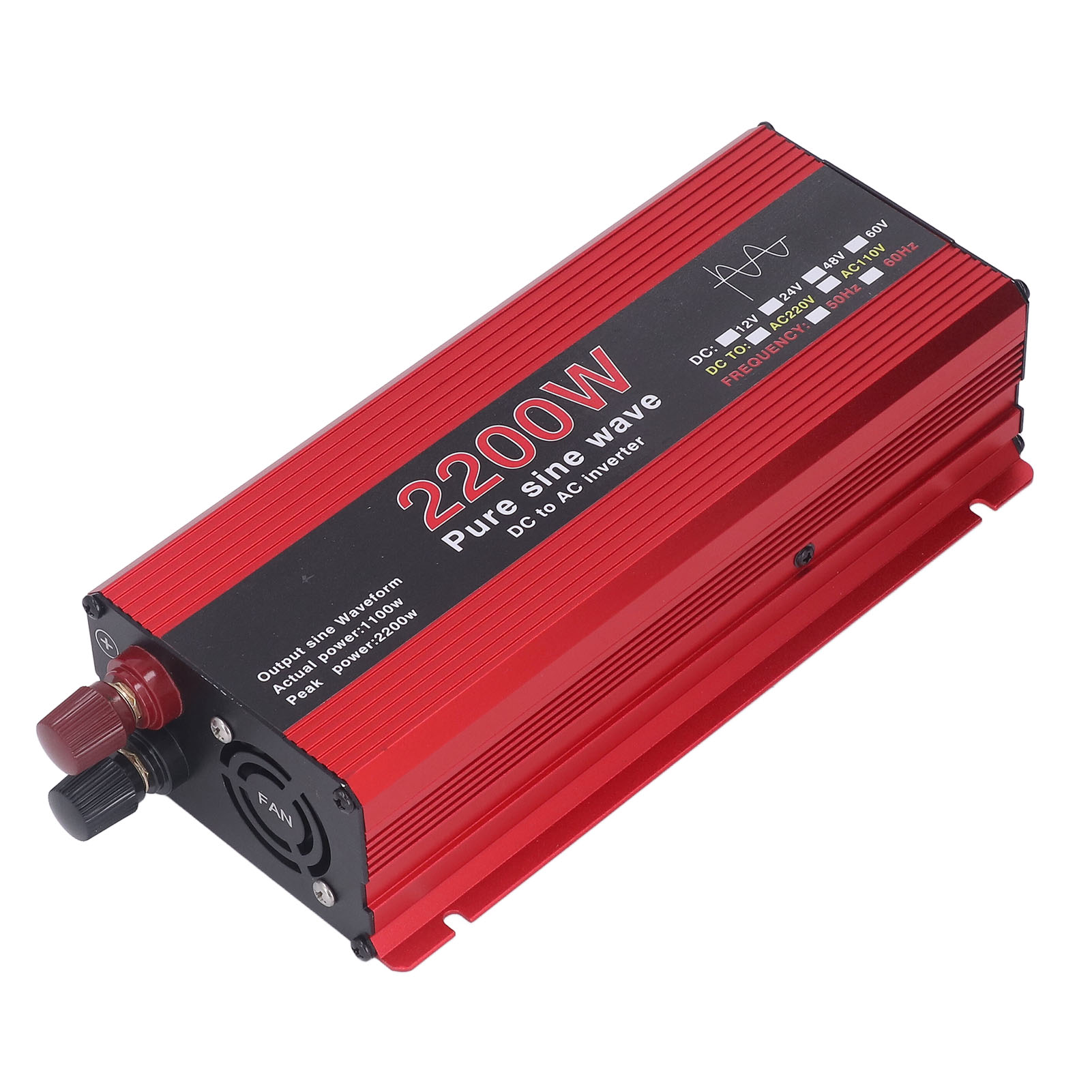 2200w Sinus-wechselrichter, 12v Auf 220v Wandler, Solar- Und Windenergie, Für Fahrzeuge Und Den Außenbereich, Zuverlässige Stromversorgung.