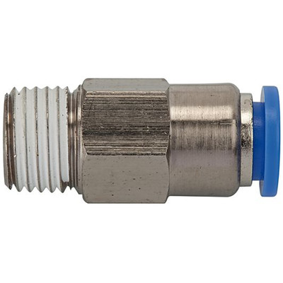 Gerades Rückschlagventil »Blaue Serie« Schlauch-Gewinde, R 1/8" A Ø4mm