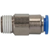 Gerades Rückschlagventil »Blaue Serie« Schlauch-Gewinde, R 1/8" A Ø4mm Bild 2
