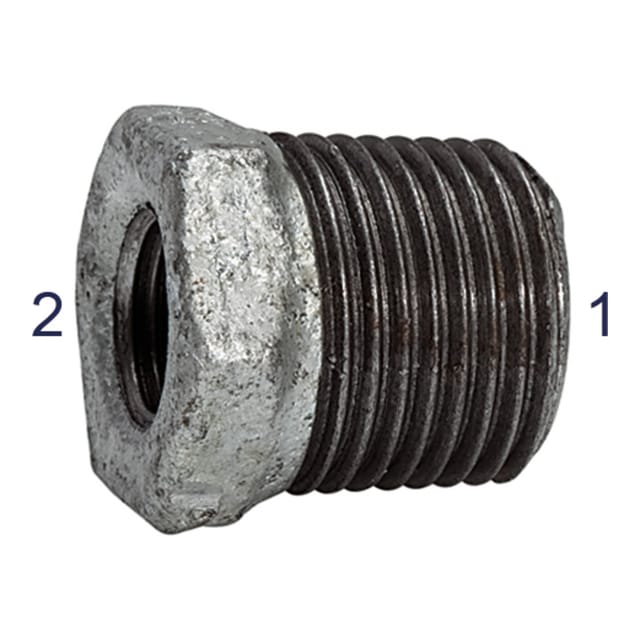 Reduzierstück 241, A/I, R 3", Rp 2", Temperguss schwarz