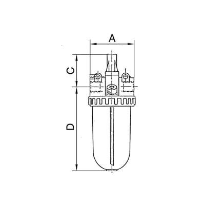 Nebelöler »Standard«, mit Metallbehälter, BG 4, G 1.1/2