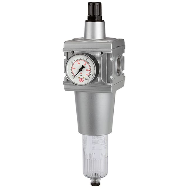 Filterregler »multifix«, PC-Behälter, BG 5, G 1", 0,2 - 6 bar, HA
