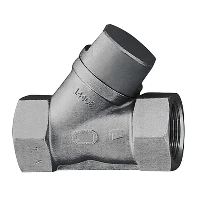 Rückschlagventil, Schrägsitzausführung, Edelstahl, G 1.1/4", 0,2 bar
