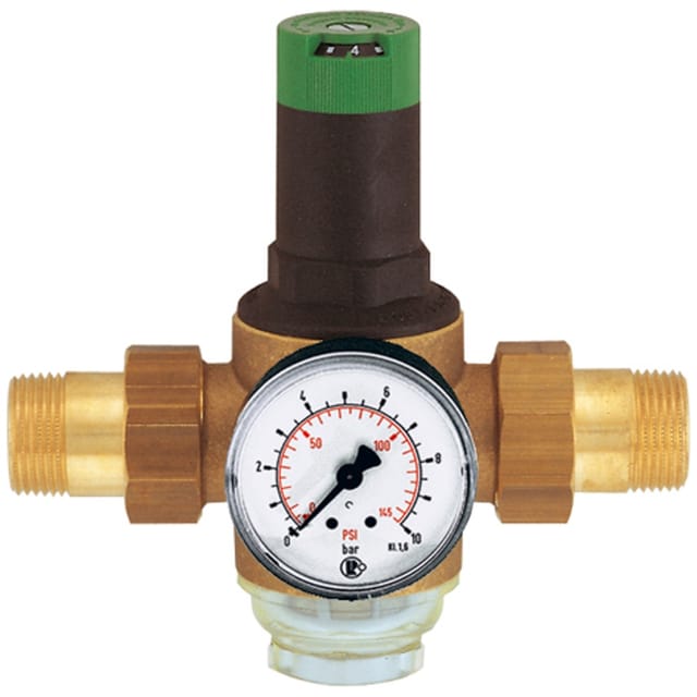 Druckregler für Trinkwasser, DVGW-geprüft, R 2", 1,5 - 6 bar, PE max.16
